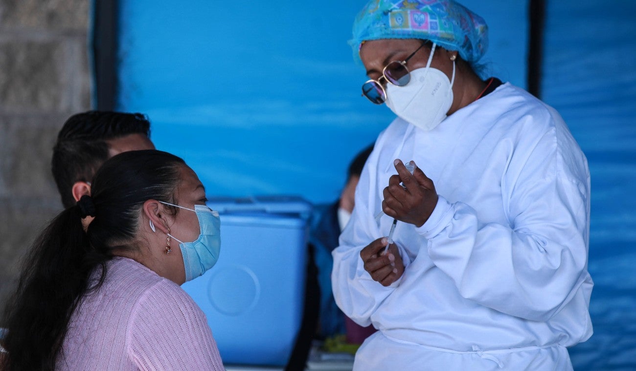 Vacunación contra el covid-19 en Bogotá