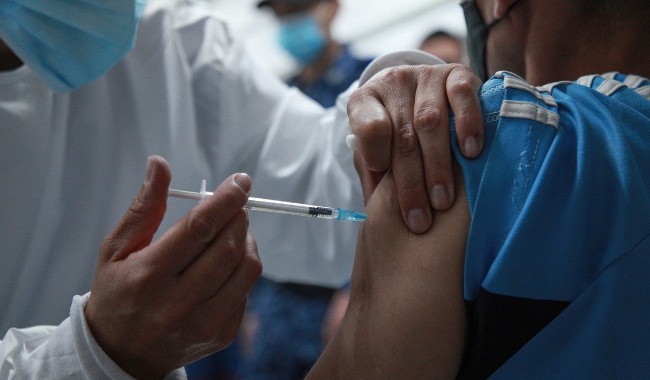 Vacunación en Bogotá