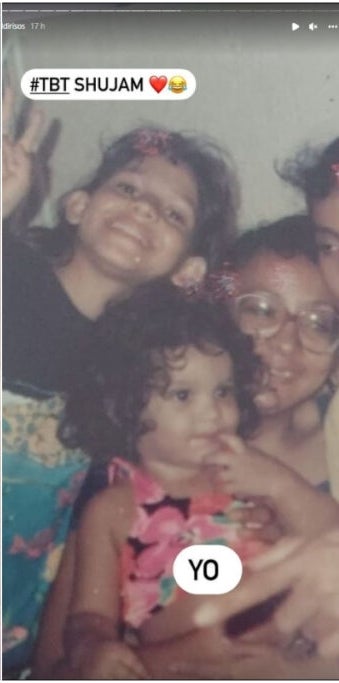 Andrea Valdiri de bebé