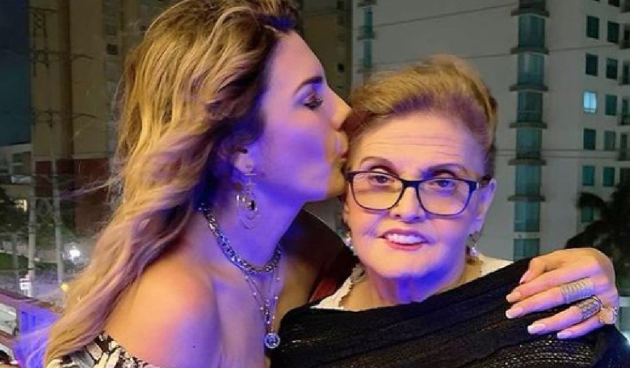 Ana Karina Soto y su mamá