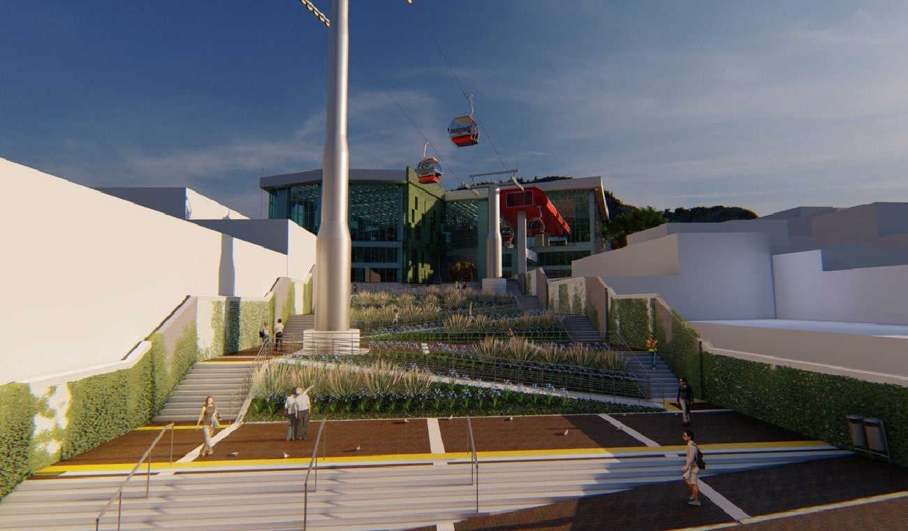 Cable Aéreo en San Cristóbal