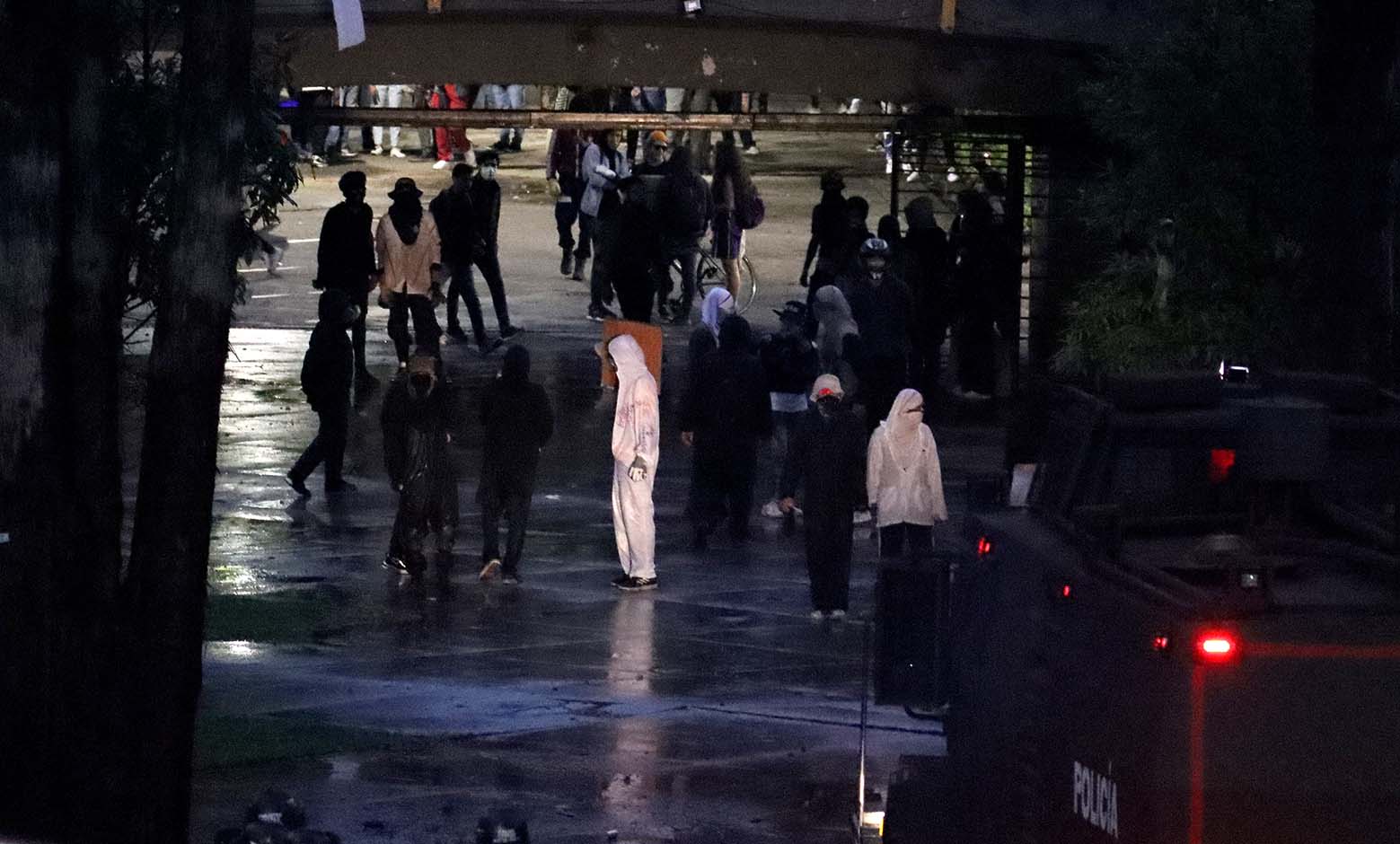 Disturbios en la Universidad Nacional