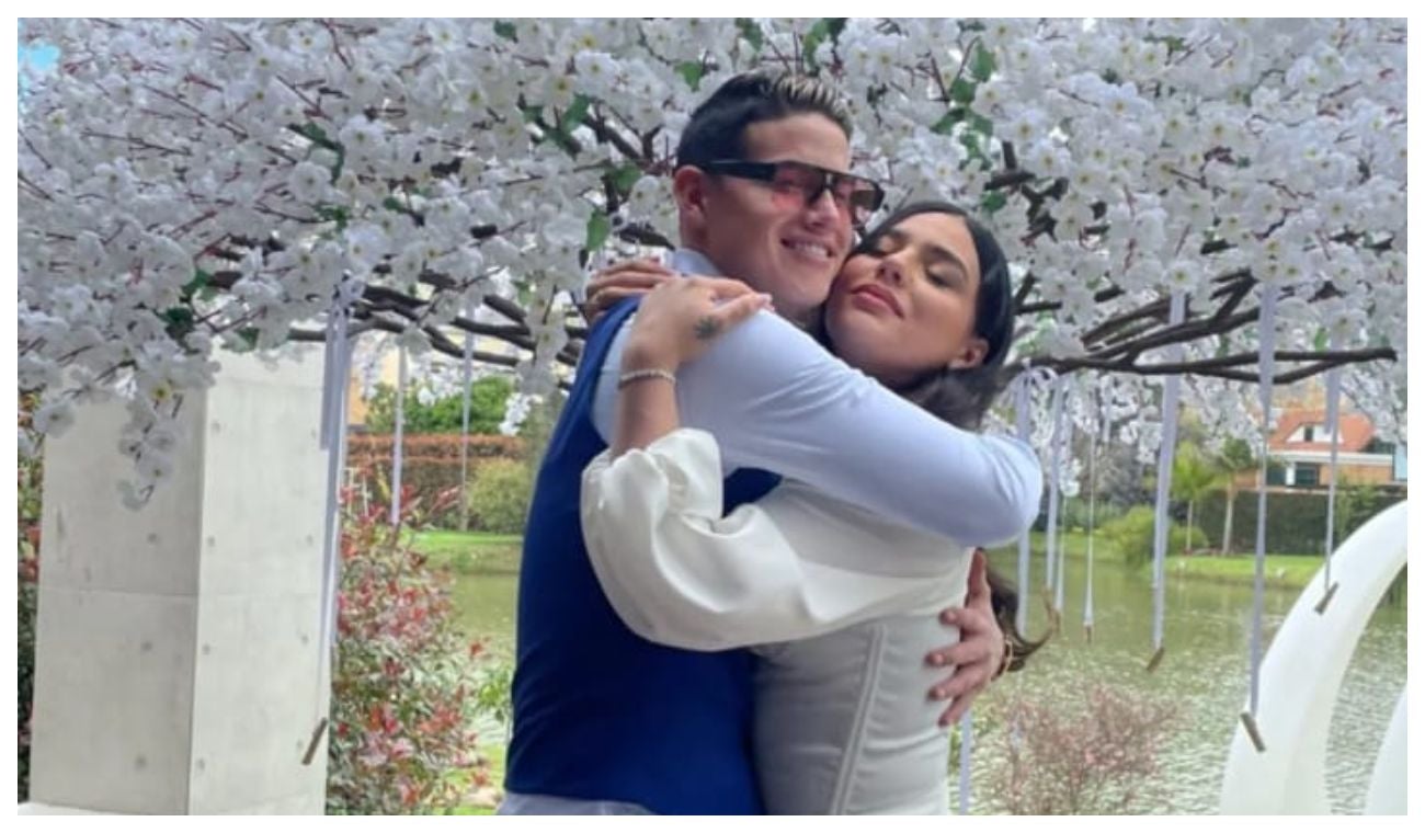 Juana Valentina y James Rodríguez