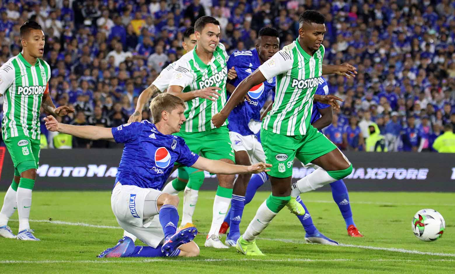 Millonarios vs Atlético Nacional, Liga Betplay 2022 cuadrangulares fecha 5