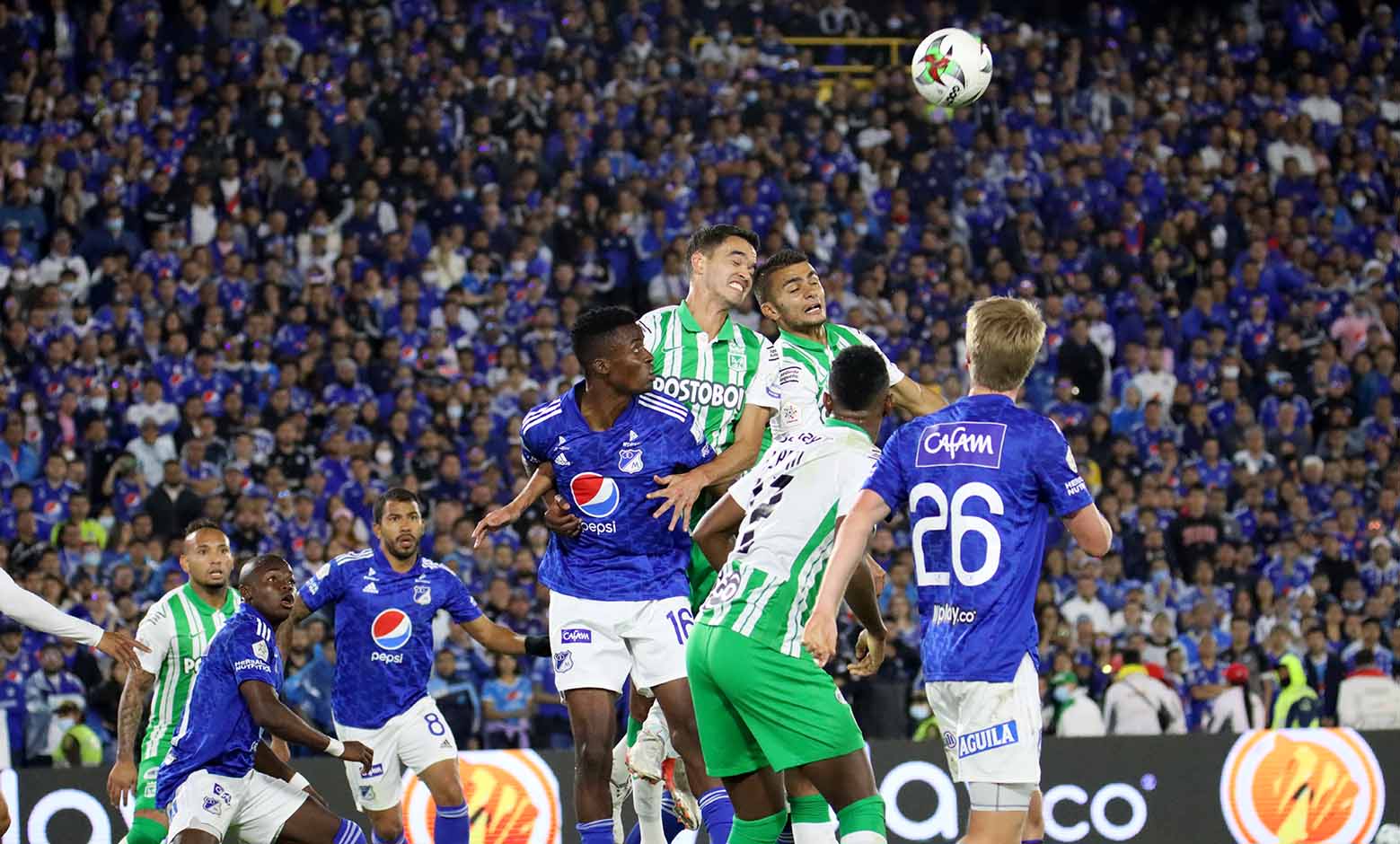 Millonarios vs Atlético Nacional, Liga Betplay 2022 cuadrangulares fecha 5