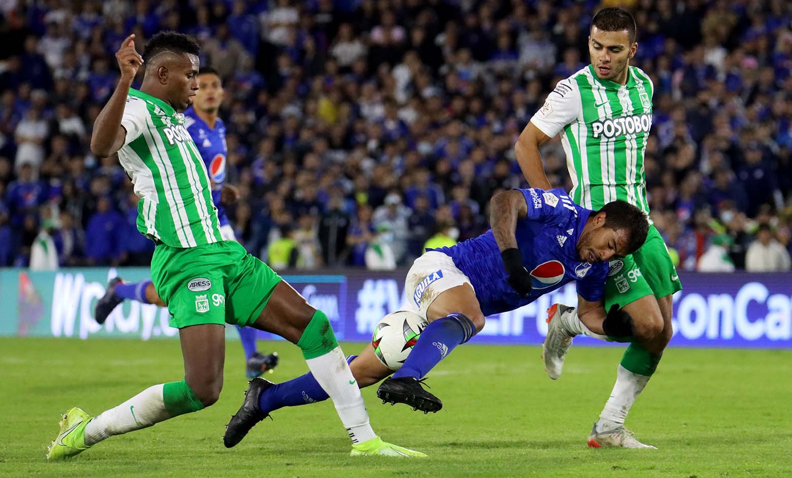 Millonarios vs Atlético Nacional, Liga Betplay 2022 cuadrangulares fecha 5