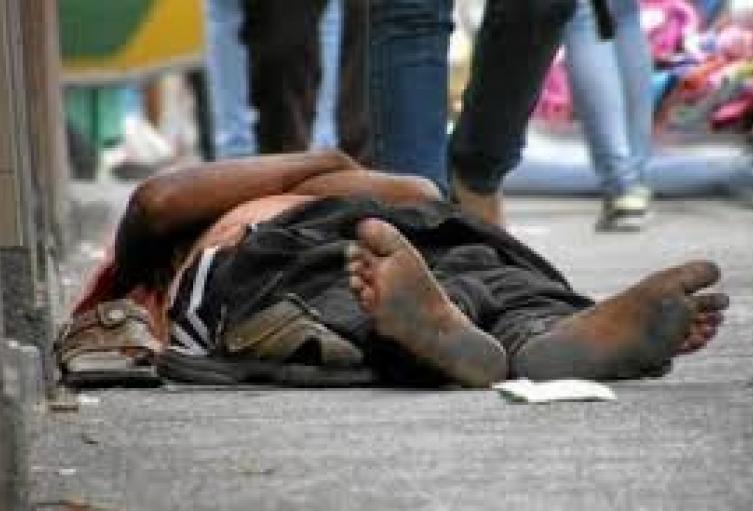 Cadáver de habitante de calle