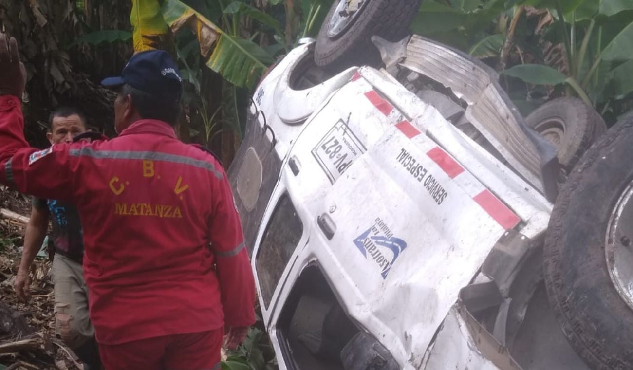 accidente matanza abismo mujer