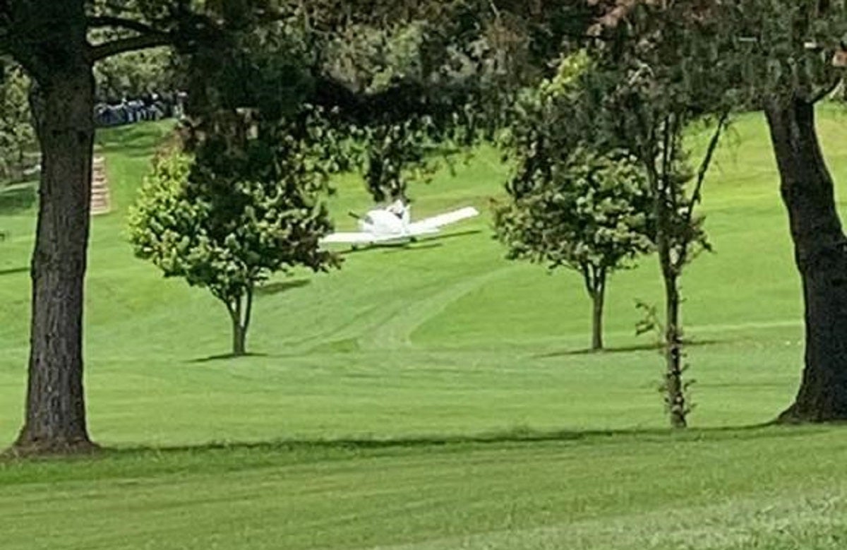 Avioneta Accidentada