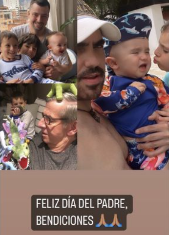 Mensaje de Carolina Cruz a Lincoln Palomeque por Día del Padre