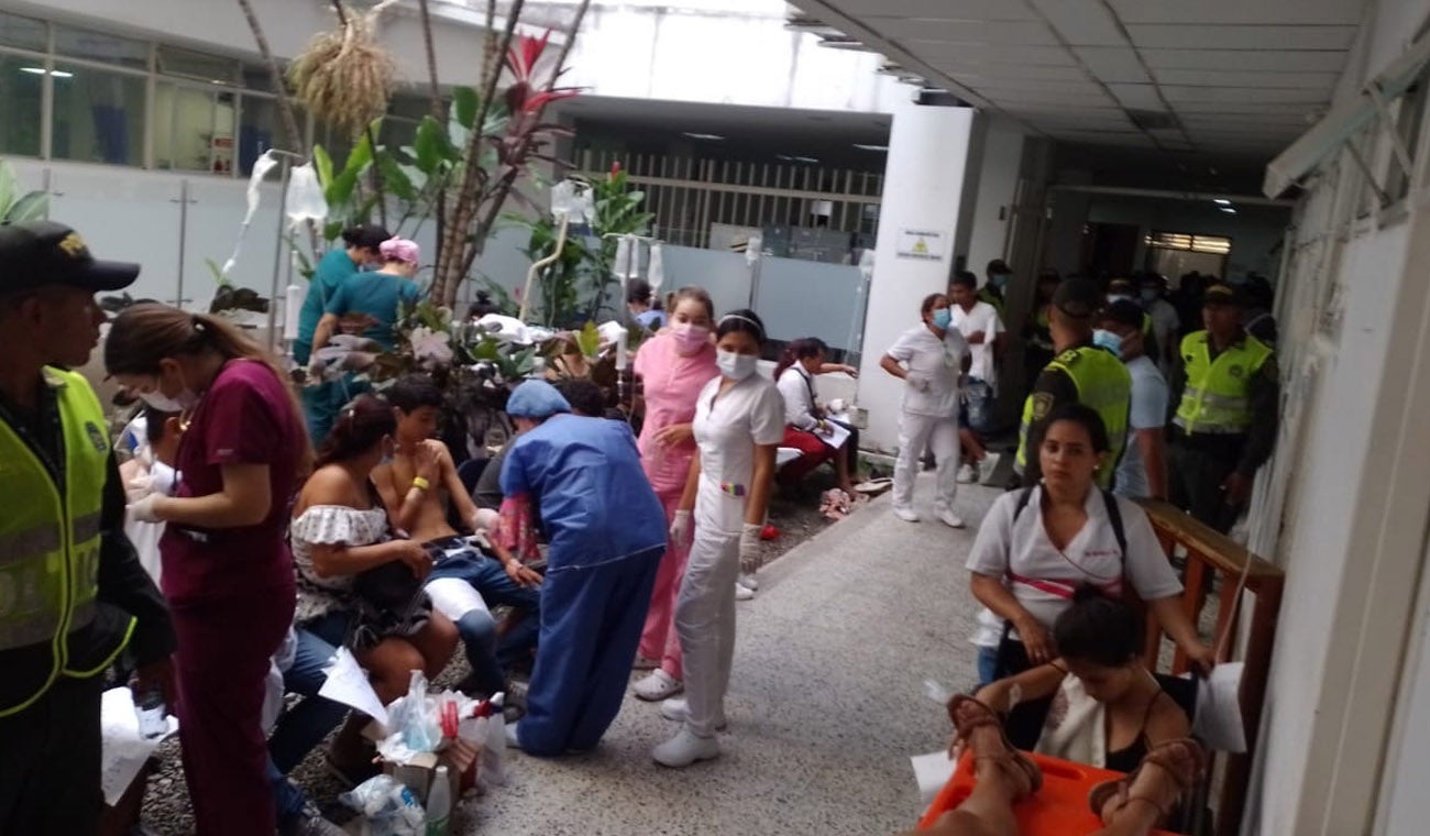 Los heridos más delicados fueron trasladados a Ibagué