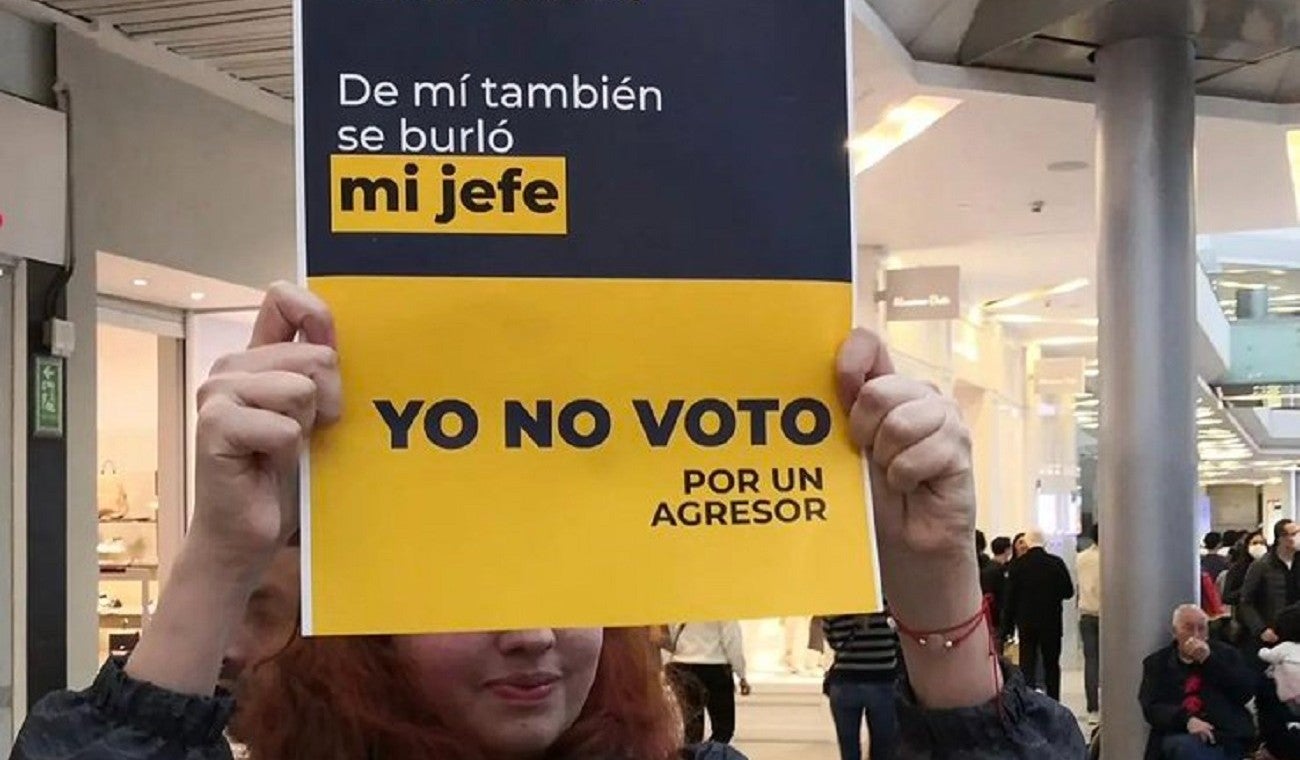 Protestas en contra de Rodolfo Hernández en Unicentro