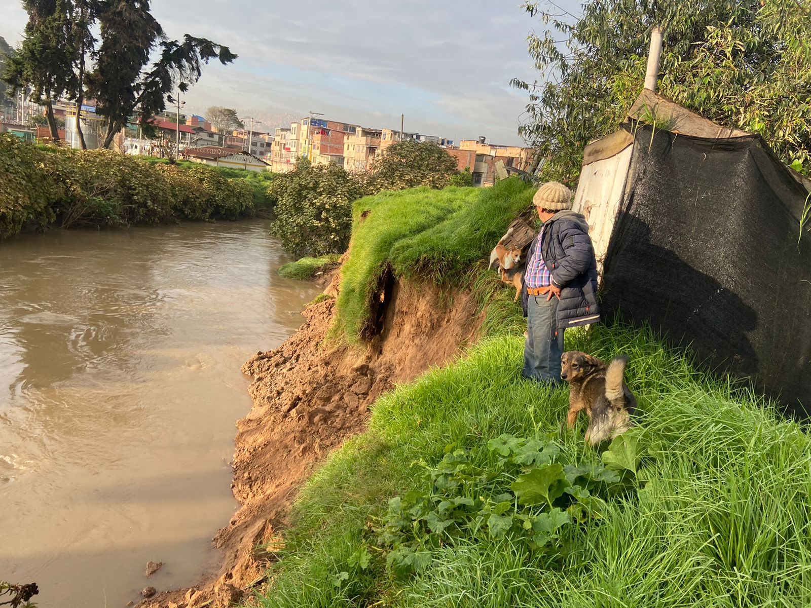 Bosa La Paz, río Tunjuelito.