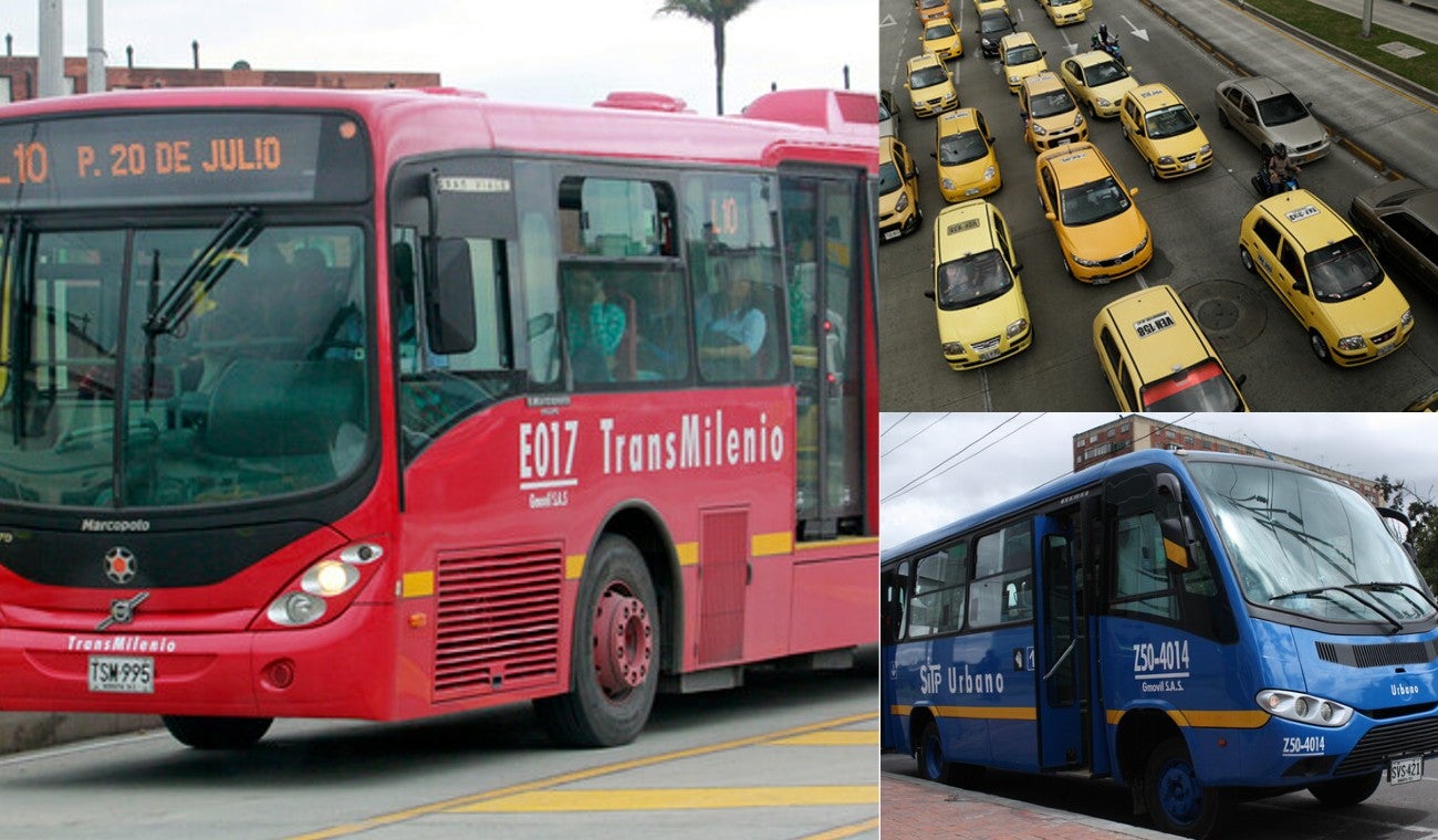 Servicio de transporte público Bogotá