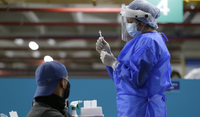 Vacunación contra el covid-19 en Bogotá