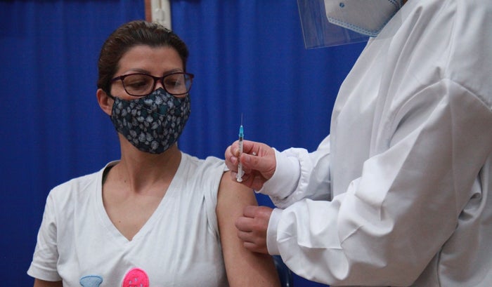 Vacunación contra el covid-19 en Bogotá