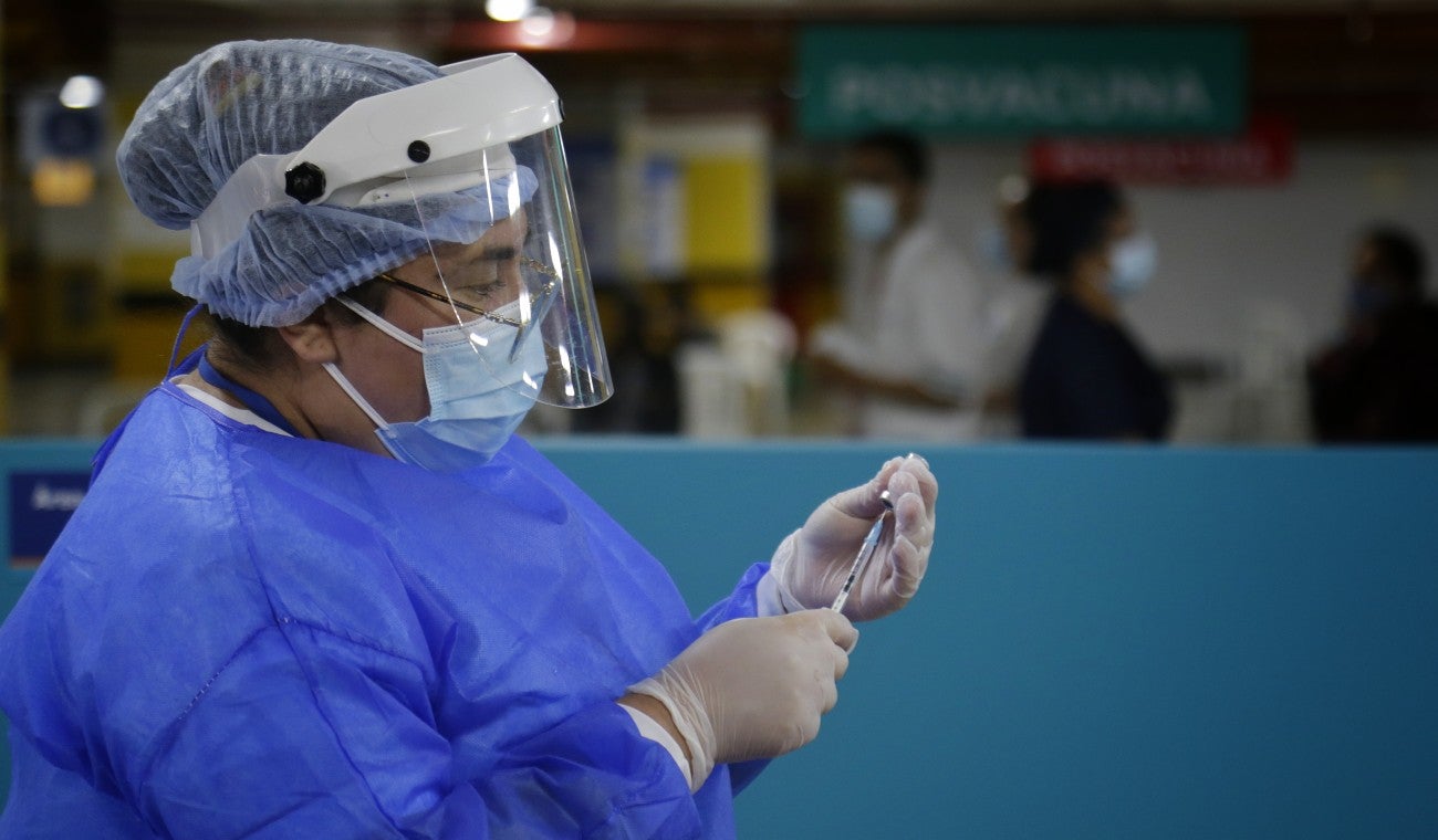 Vacunación contra el covid-19 en Bogotá