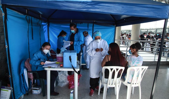 Vacunación contra el covid-19 en Bogotá