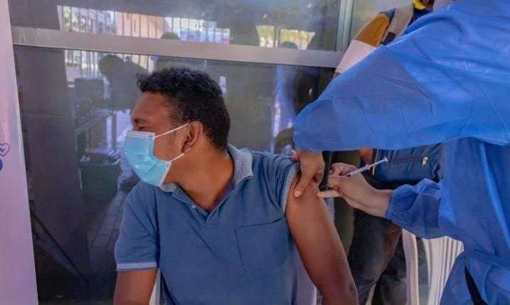 Vacunación en centros comerciales contra el Covid 19