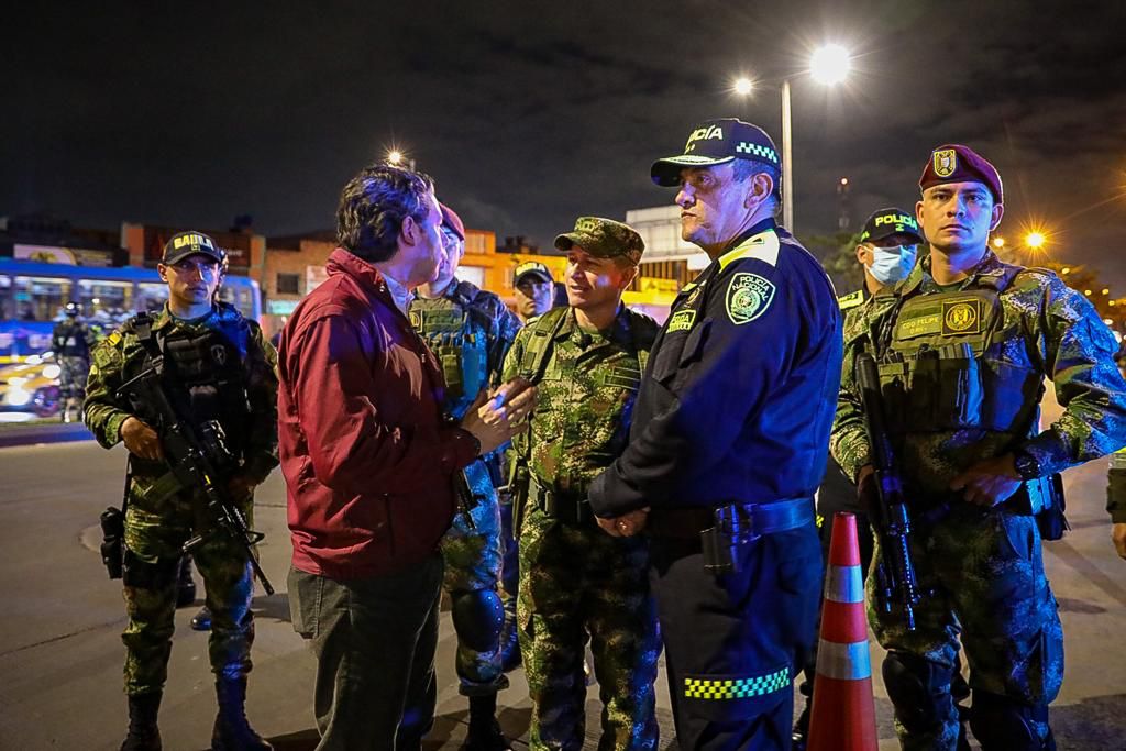 Con equipos aéreos Fuerza Pública vigilará el desarrollo de las elecciones en Bogotá