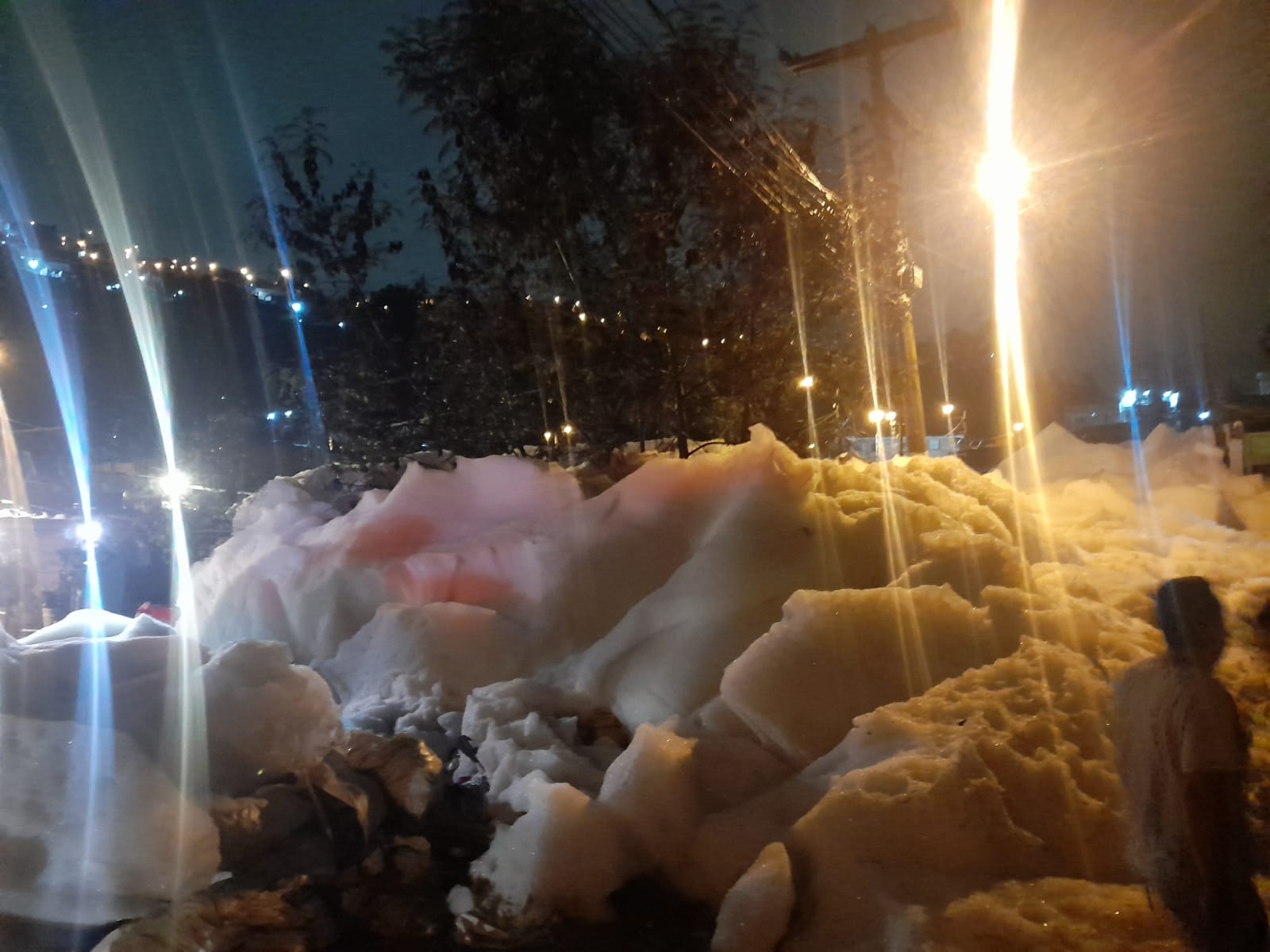 Espuma contaminada en Soacha