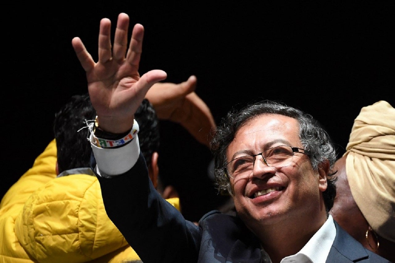 Presidente electo, Gustavo Petro.