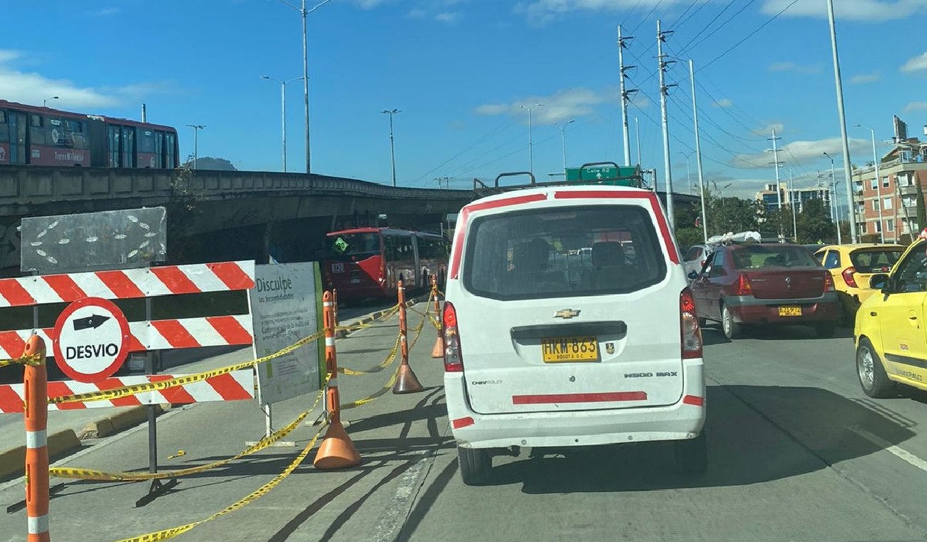 Movilidad en Autopista Norte