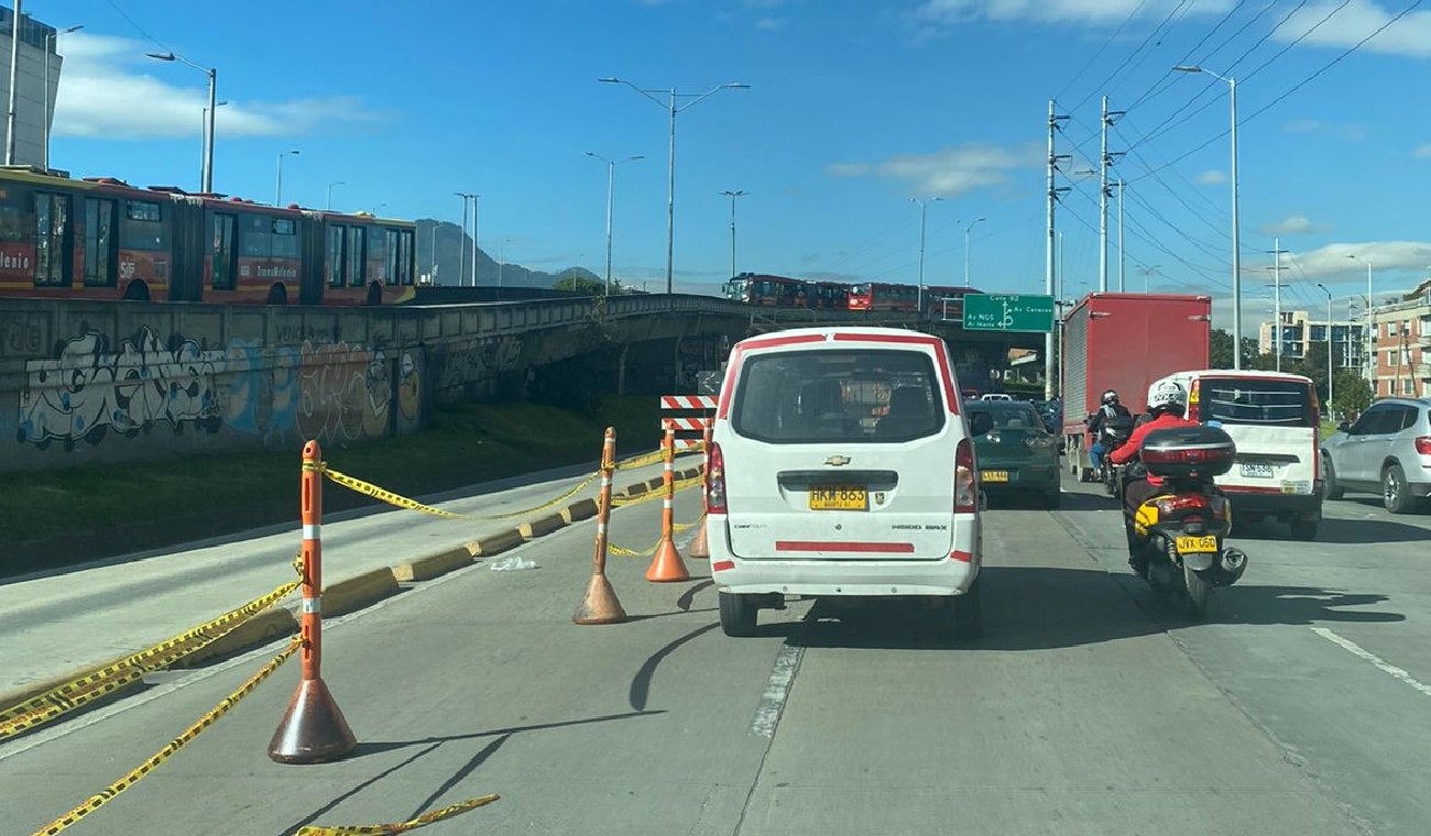 Movilidad en Autopista Norte