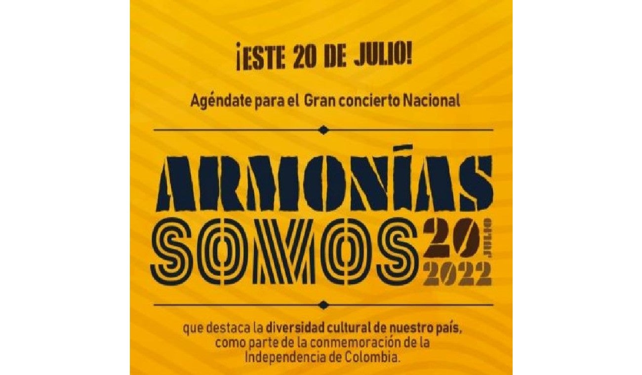 Concierto gratis en Bogotá