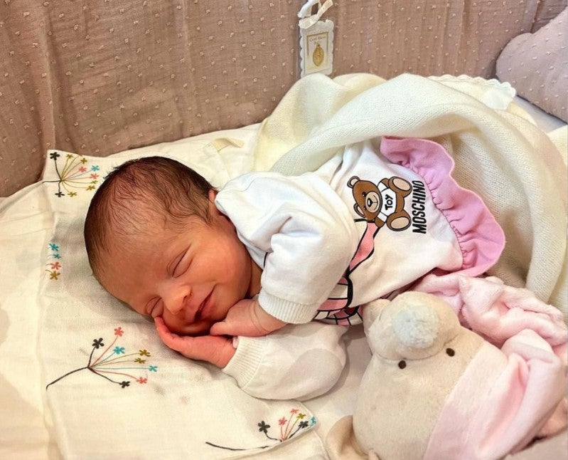 Bella Esmeralda, hija de Cristiano Ronaldo y Georgina