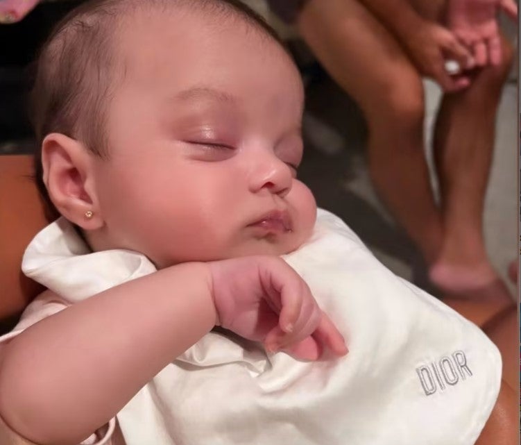 Bella Esmeralda, hija de Cristiano Ronaldo y Georgina