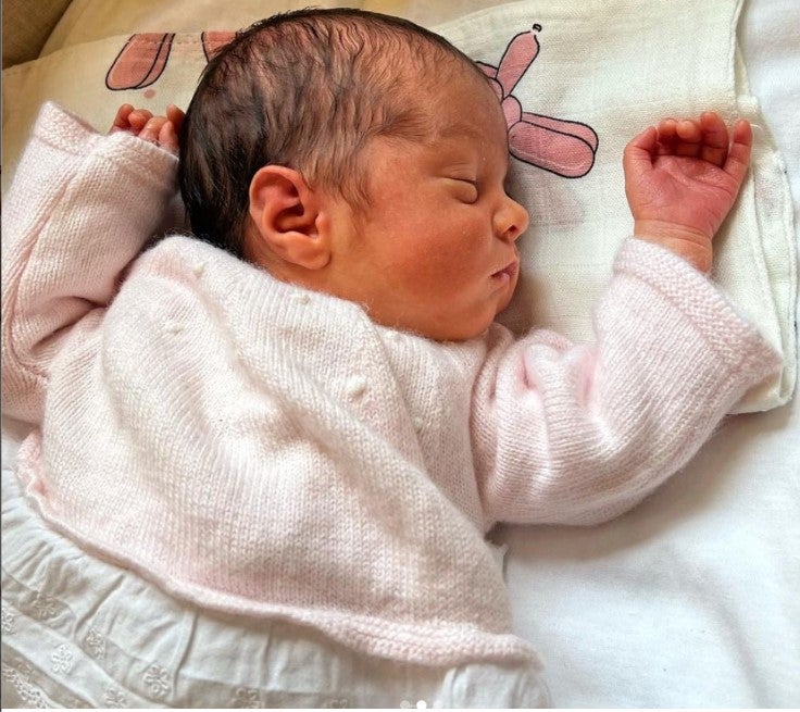 Bella Esmeralda, hija de Cristiano Ronaldo y Georgina