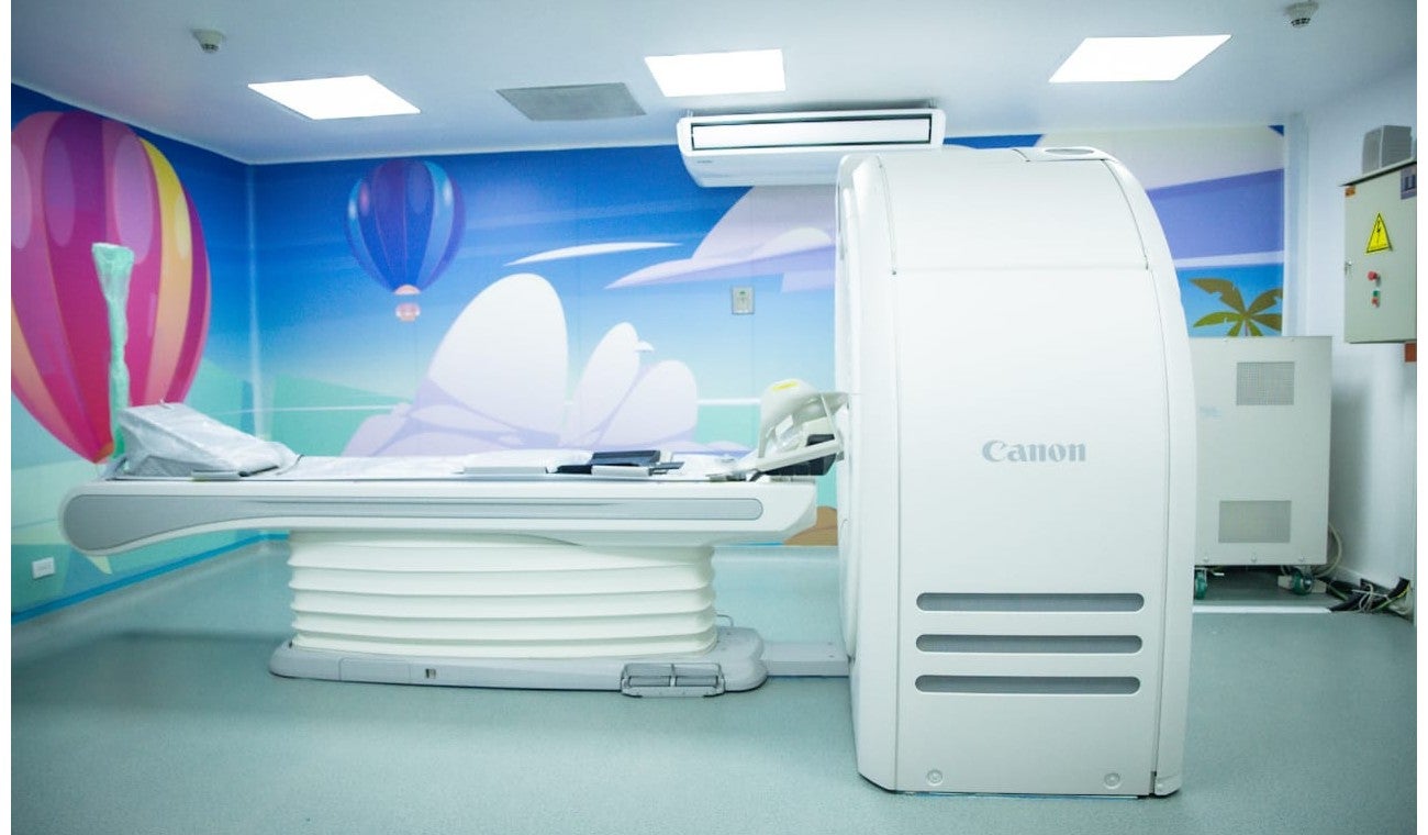 Máquinas nueva torre Hospital Meissen