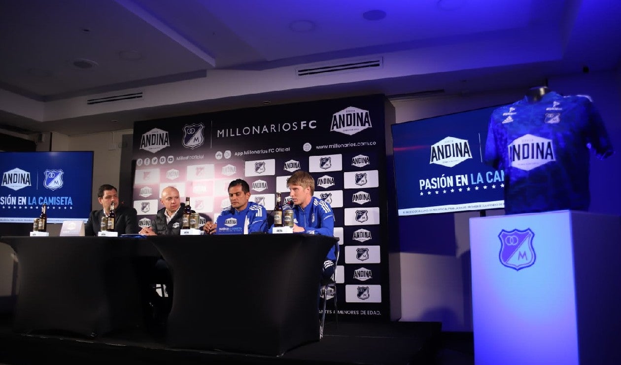 Presentación Cerveza Andina, Millonarios