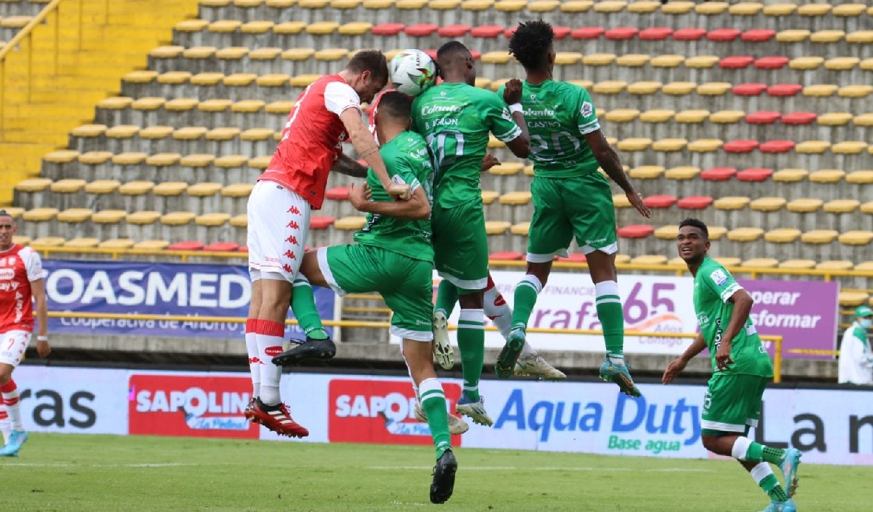 Santa Fe vs La Equidad, Liga Betplay 2022