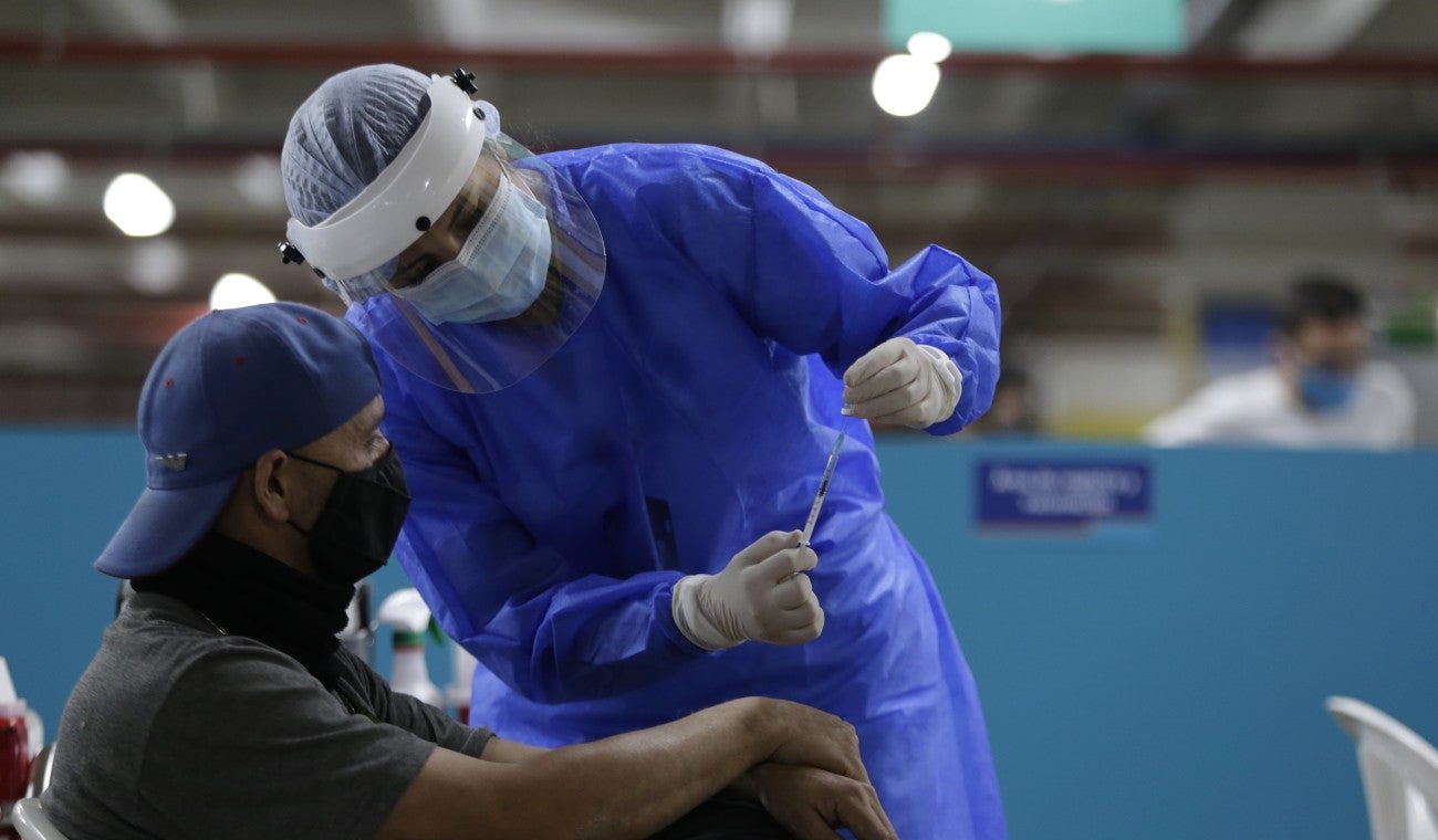 Vacunación contra el covid-19 en Bogotá