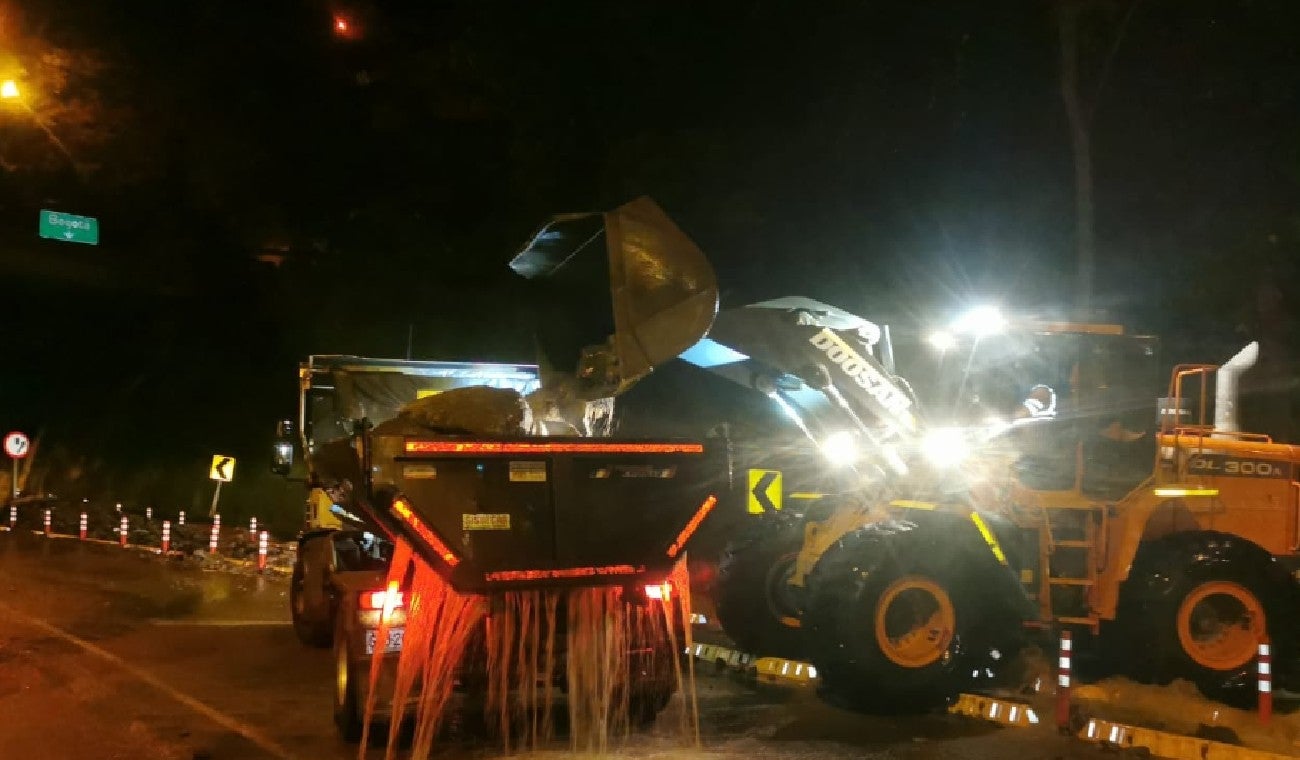 Vía Bogotá - Villavicencio