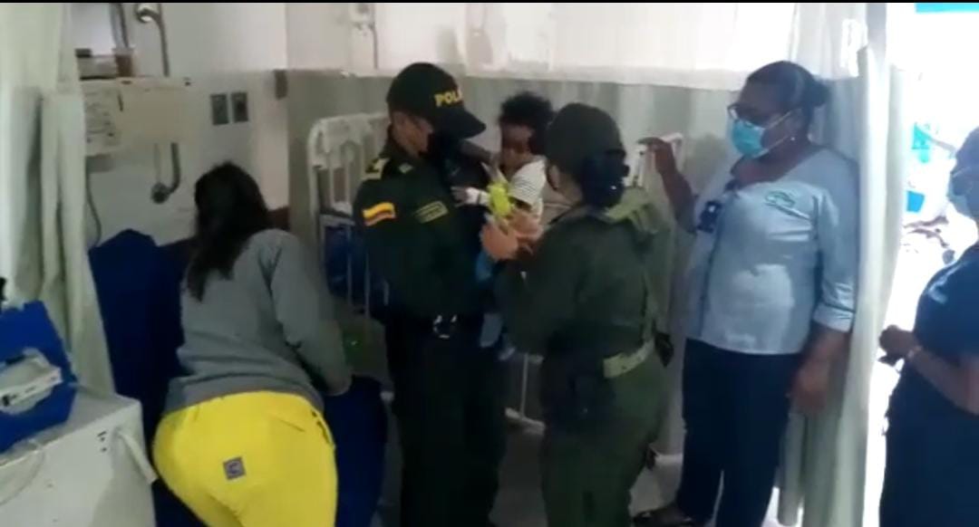 Fue llevado por las autoridades a un Centro Médico