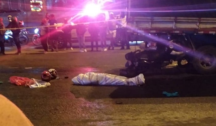 Siniestro con fatalidad en Bosa