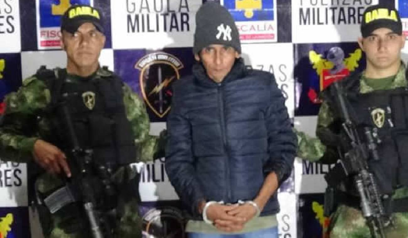 Capturan a cabecilla de las FARC