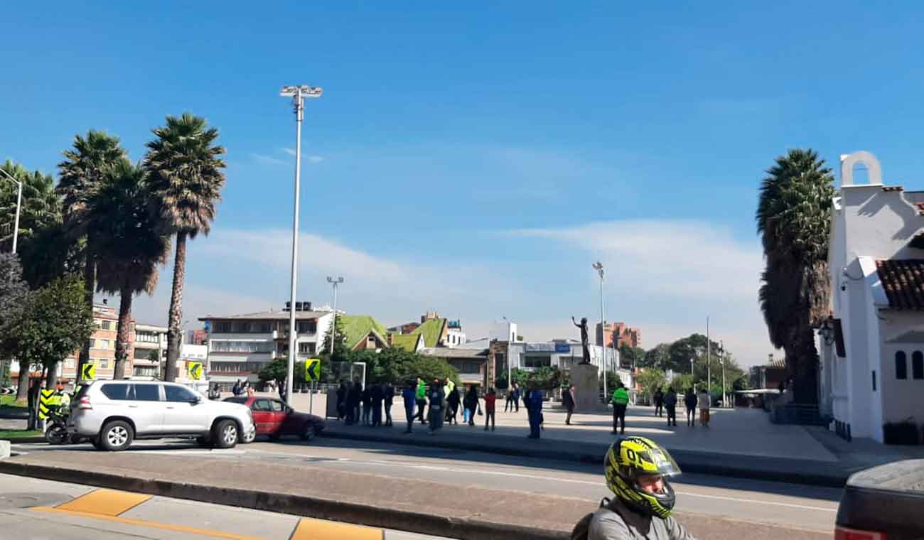 Tiroteo al frente del Concejo de Bogotá