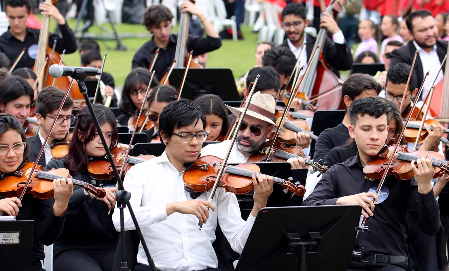 Filarmónica de Bogotá en Parque Simón Bolívar