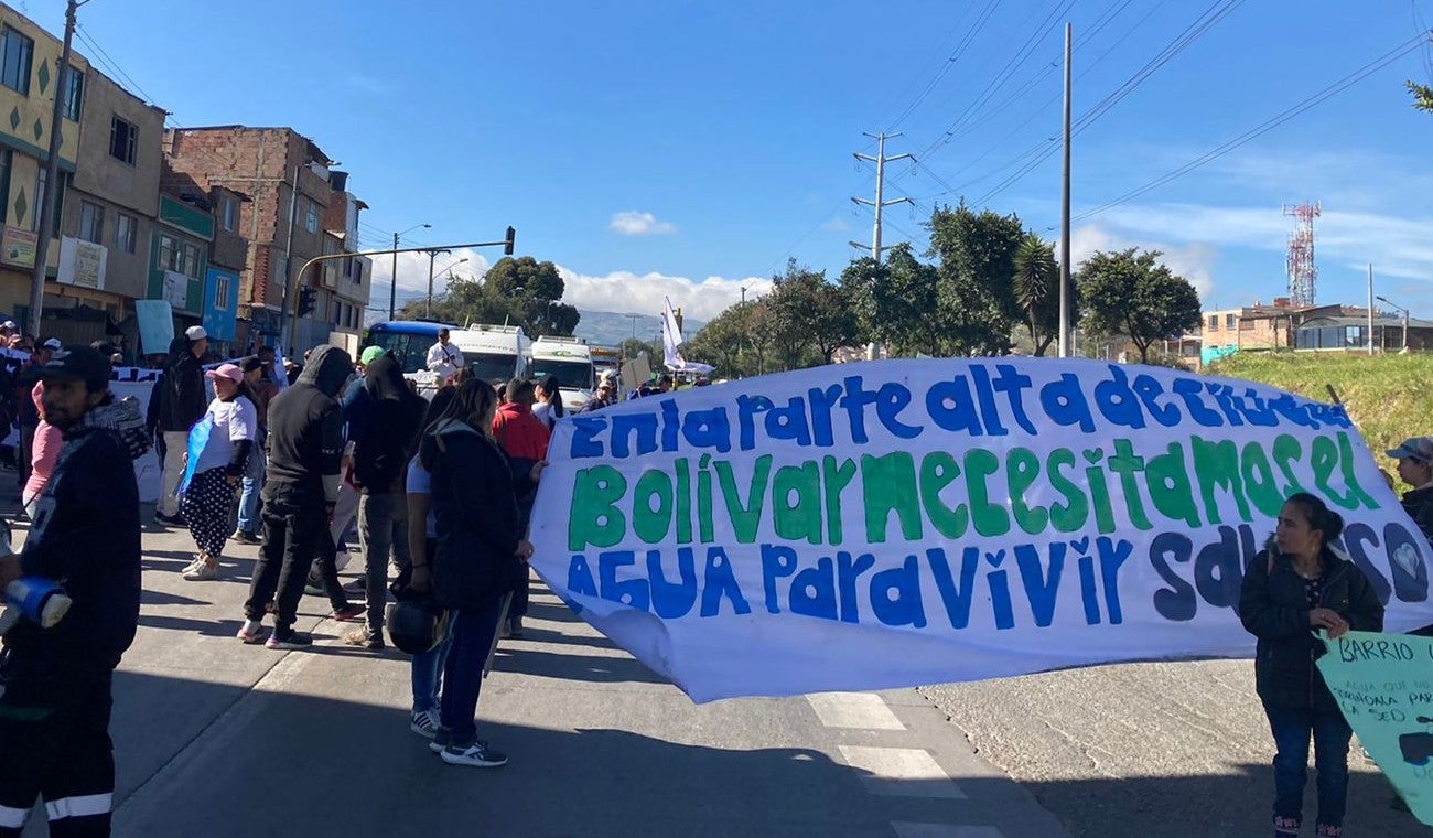 Manifestaciones en Ciudad Bolívar