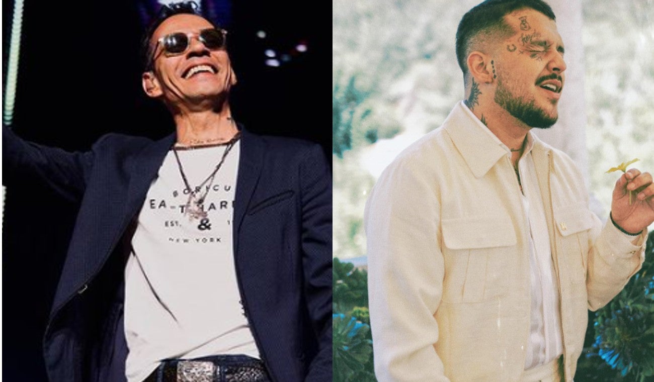 Marc Anthony y Christian Nodal