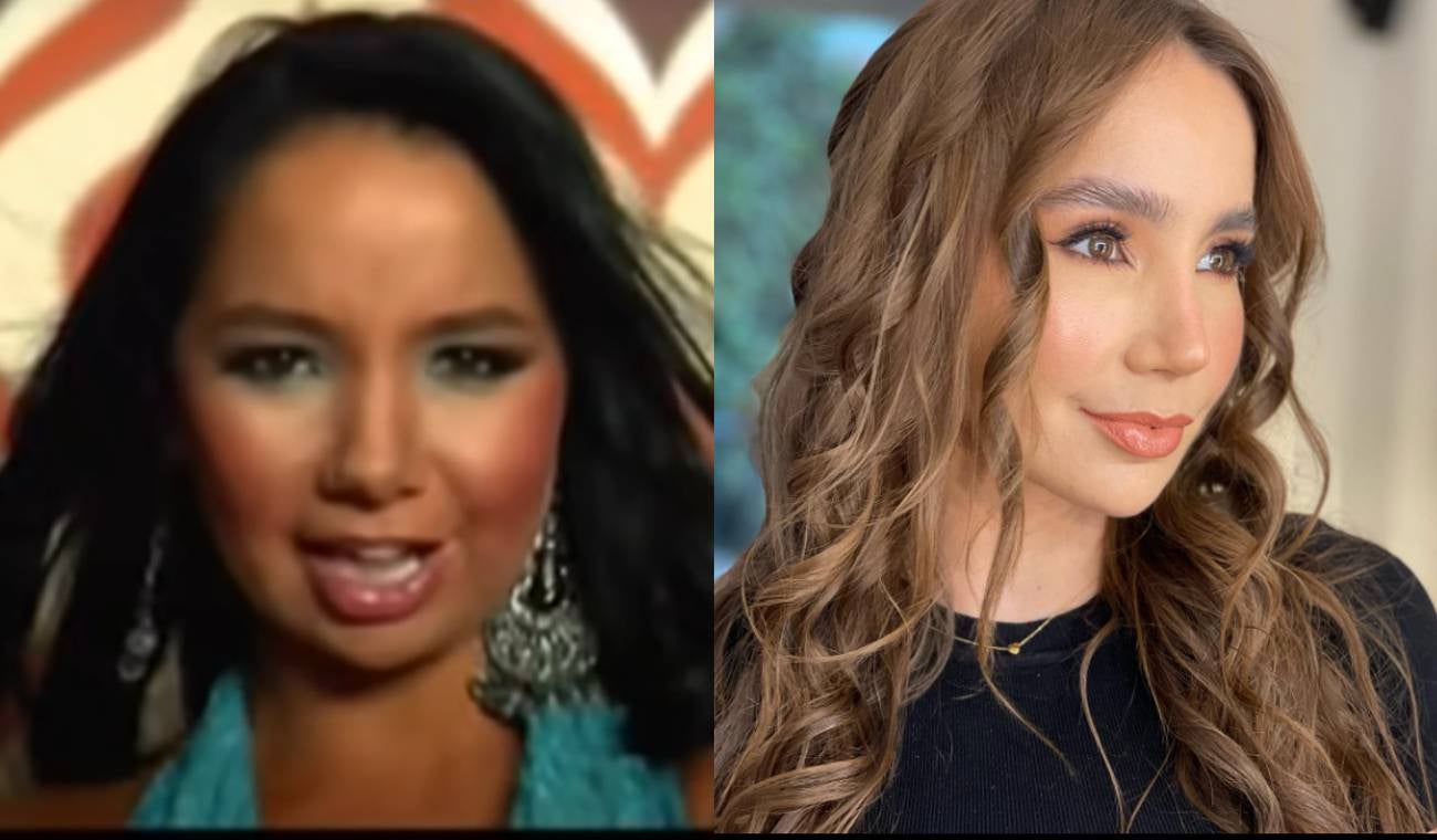 Paola Jara antes de las cirugías