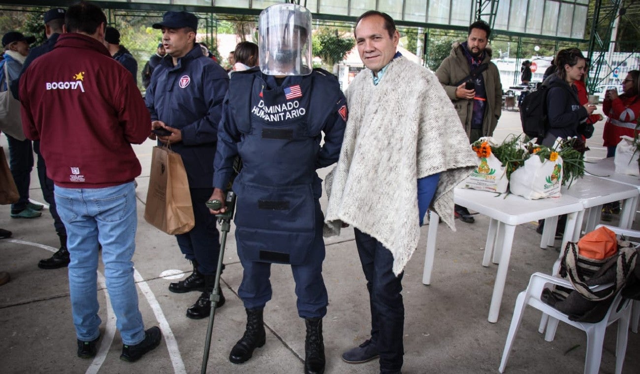 Bogotá territorio libre de minas