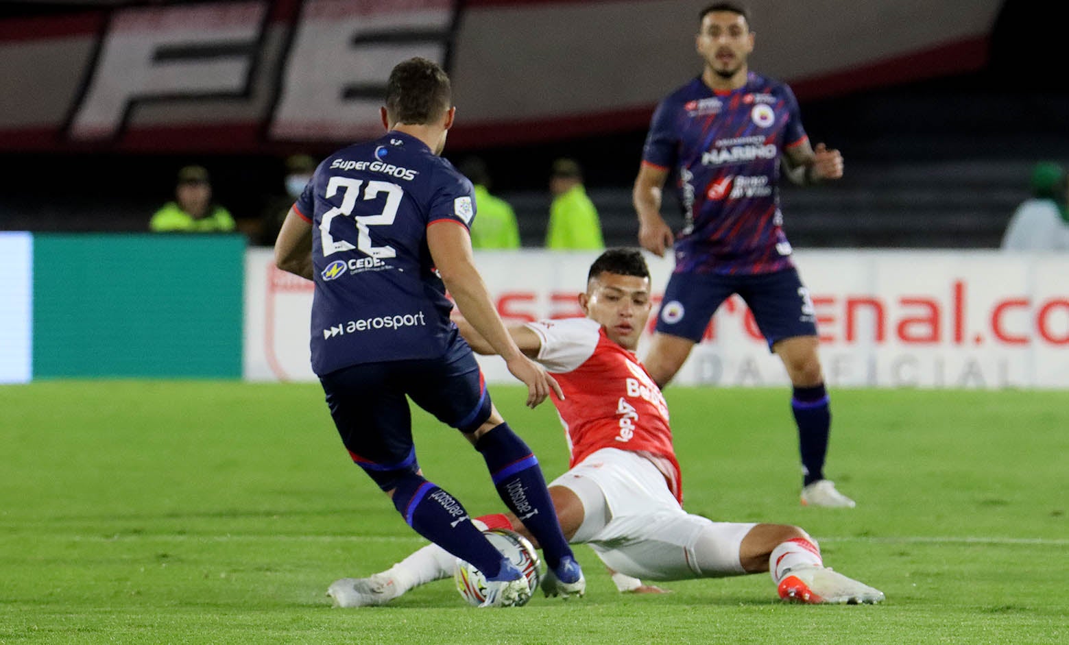 Santa Fe vs Pasto fecha 11 Liga Betplay 2022