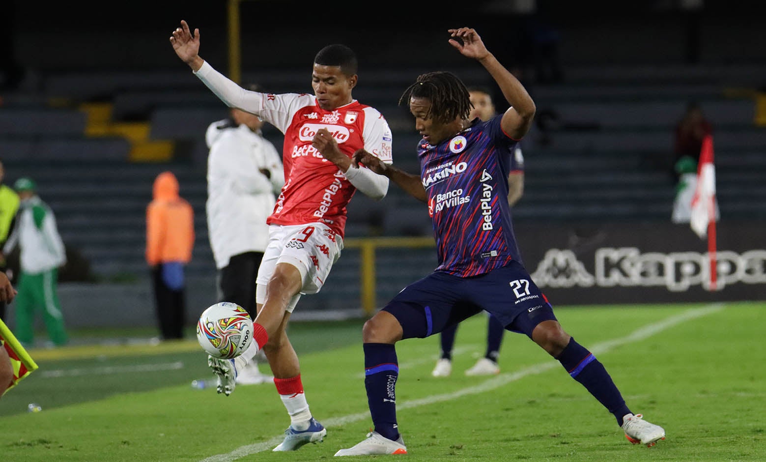 Santa Fe vs Pasto fecha 11 Liga Betplay 2022