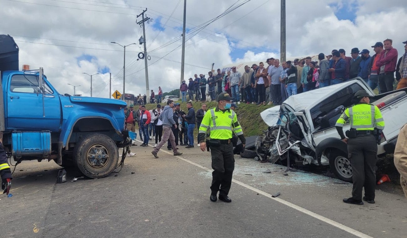 Accidente en Villa Pinzón