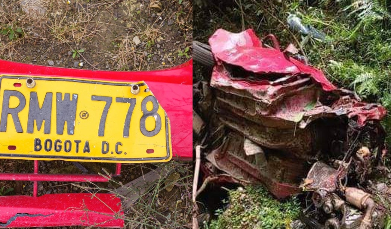 Accidente Salto del Tequendama - Partes del carro